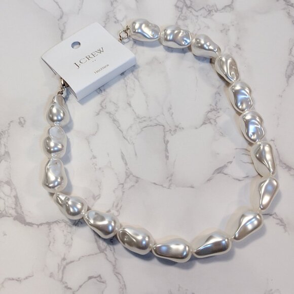 J.Crew Factory Large pearl-effect Necklace - Picture 6 of 6